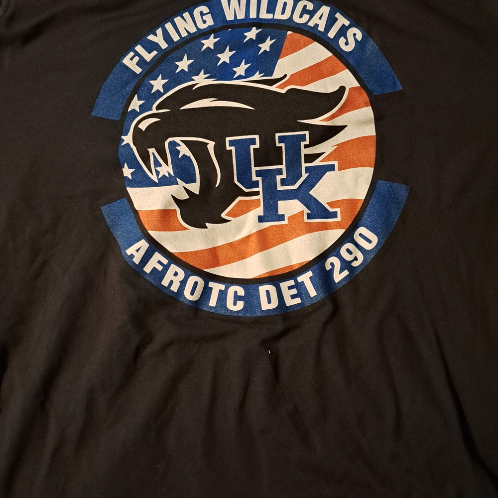 Kentucky Wildcats Afrotc Logo Mens XL Polo Shirt Black Unworn Puma With Tags - Picture 9 of 12